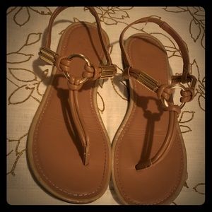 Cognac Sandals